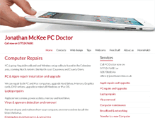 Tablet Screenshot of jonathanmckee.co.uk